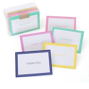 Mara Mi 50 Thank You Cards & Envelopes